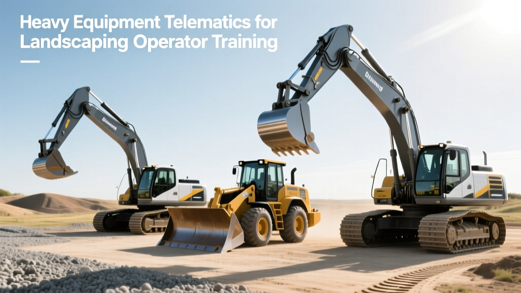 Heavy Equipment Telematics for Landscaping Operator Training