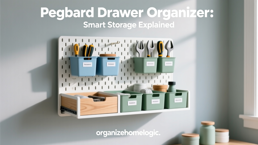 Pegboard Drawer Organizer: Smart Storage Explained