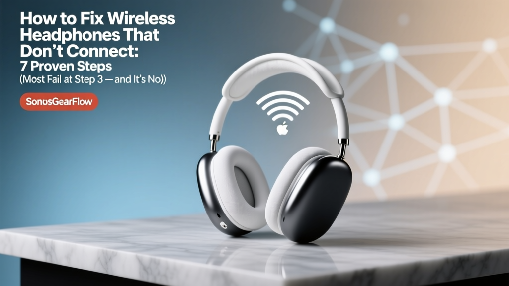 Fix Wireless Headphones That Don’t Connect (2026)