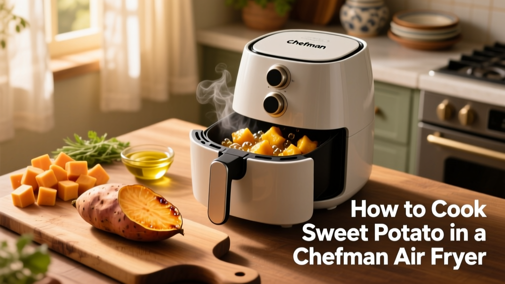How to Cook Sweet Potato in a Chefman Air Fryer