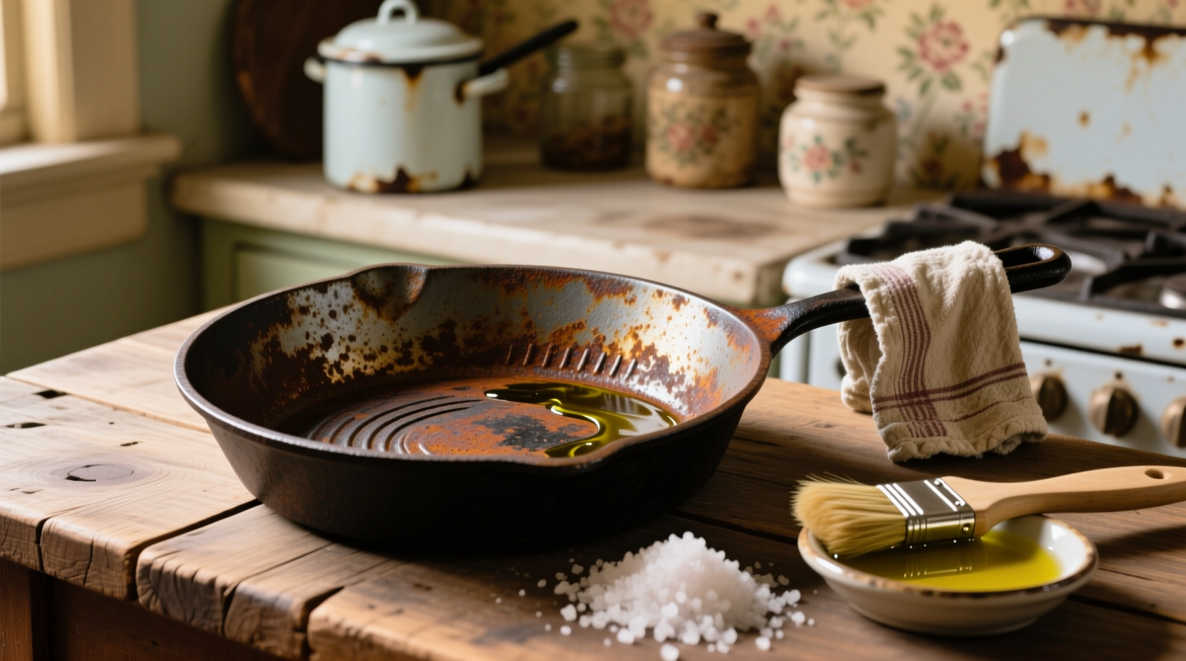 eco friendly cast iron cleaning tips