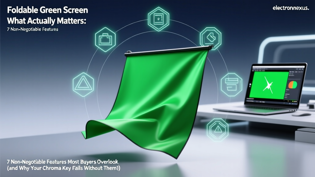 Foldable Green Screen What Actually Matters: 7 Non-Negotiable Features Most Buyers Overlook (and Why Your Chroma Key Fails Without Them)