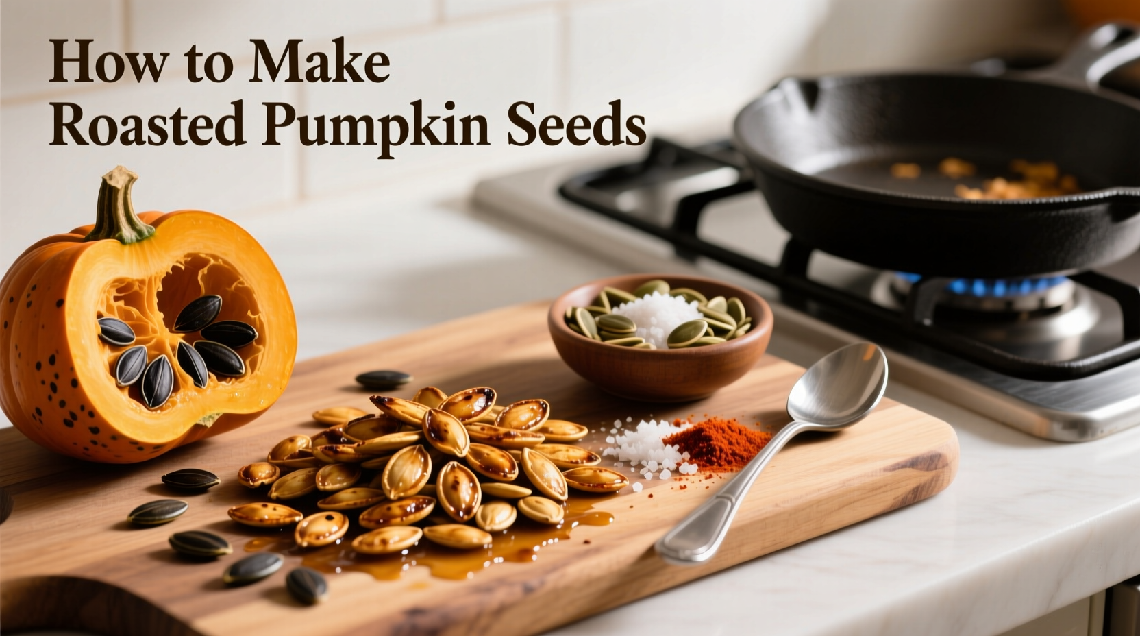 how to make roasted pumpkin seeds