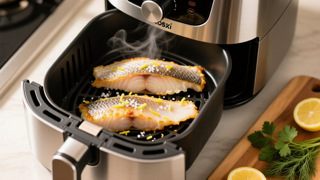 Perfect Frozen Fish Fillets in a Cosori Air Fryer
