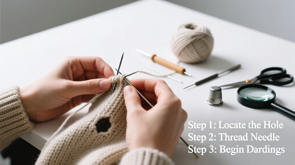 How to Mend a Sweater: Simple Fixes for Holes and Snags