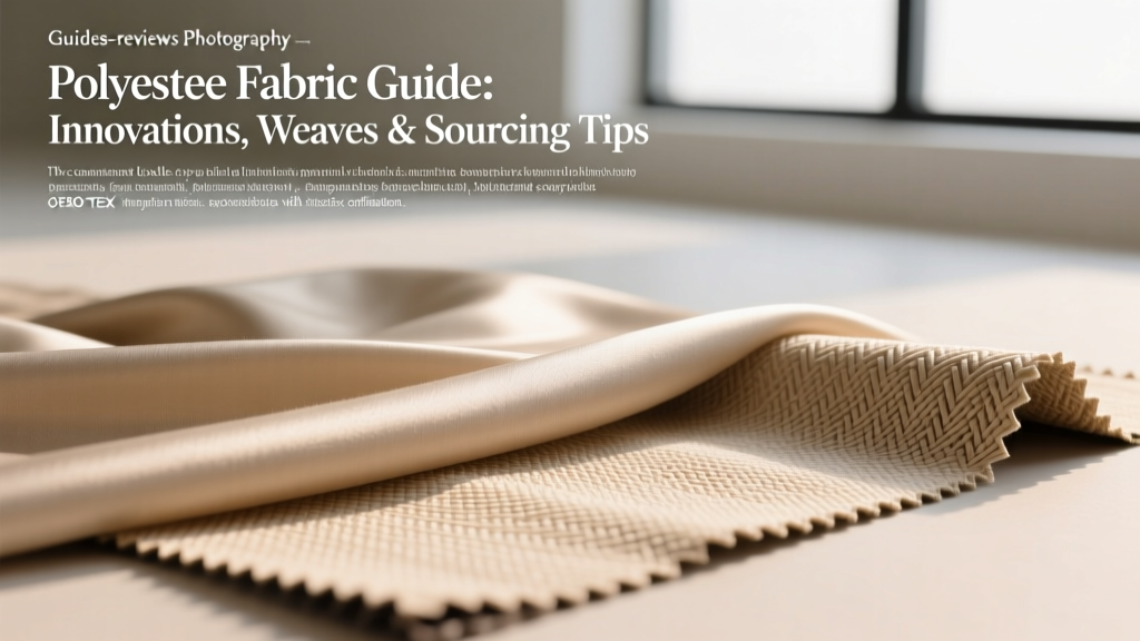 Polyestee Fabric Guide: Innovations, Weaves & Sourcing Tips