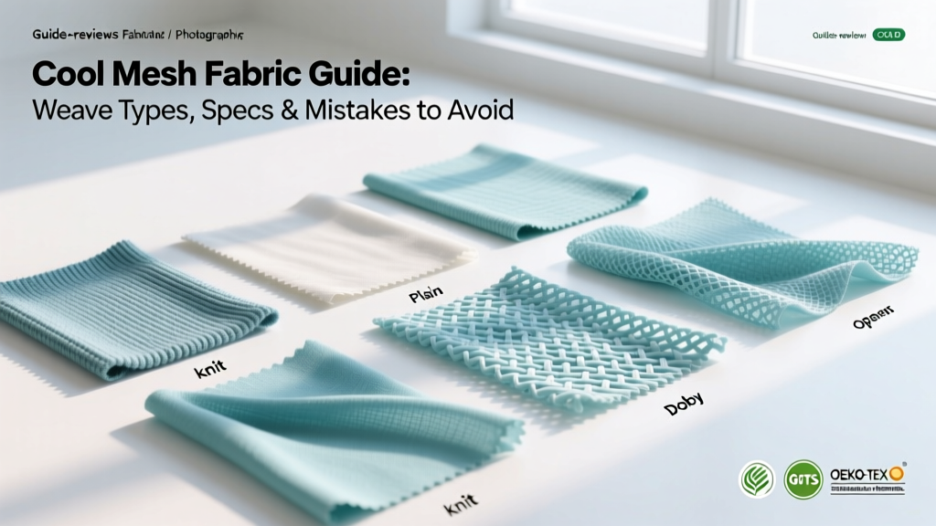 Cool Mesh Fabric Guide: Weave Types, Specs & Mistakes to Avoid