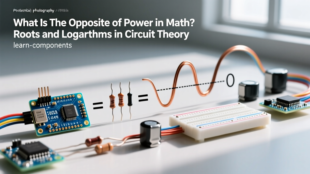 What Is the Opposite of Power in Math? Roots and Logarithms in Circuit Theory