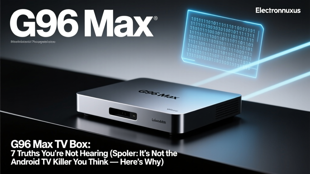 G96 Max TV Box: 7 Truths You’re Not Hearing (Spoiler: It’s Not the Android TV Killer You Think — Here’s Why)