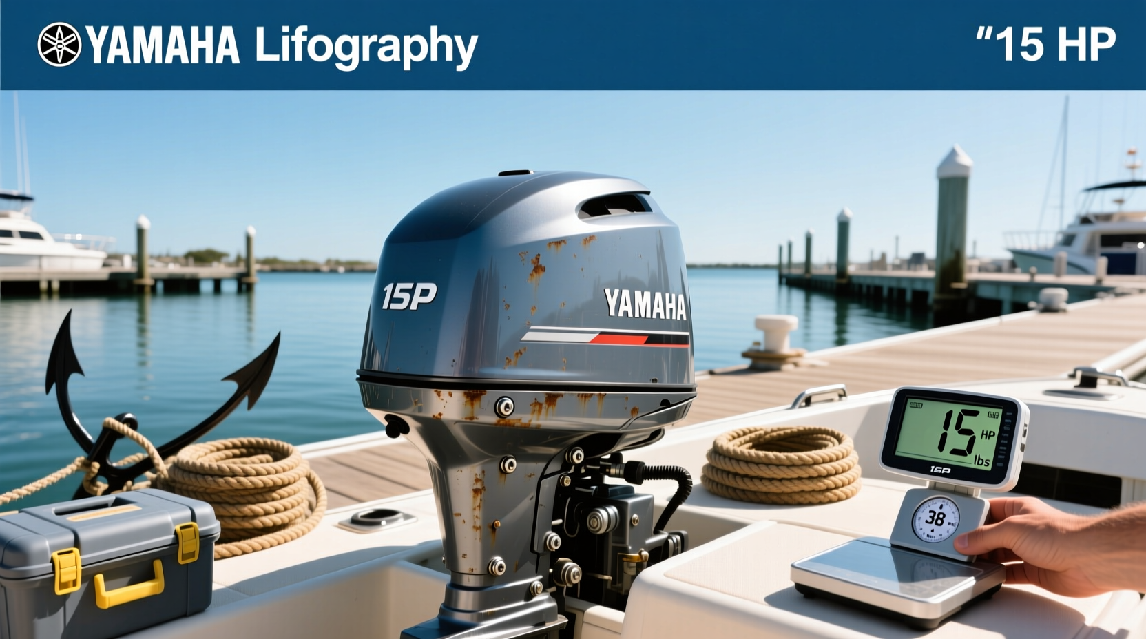 How to Choose a Yamaha 15 HP Outboard: Weight, Types, and Key Specs