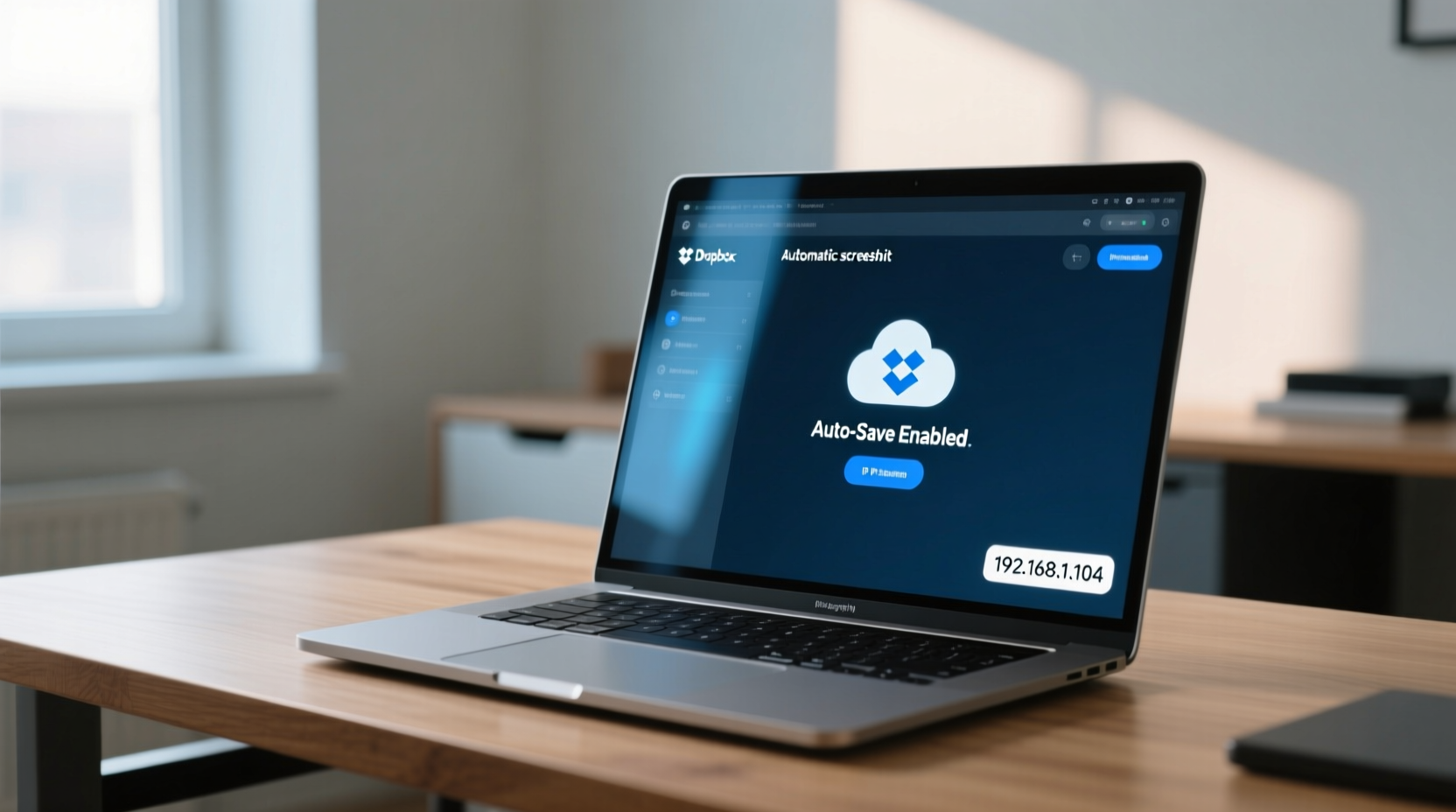 dropbox updates with automatic screenshot saving and ip