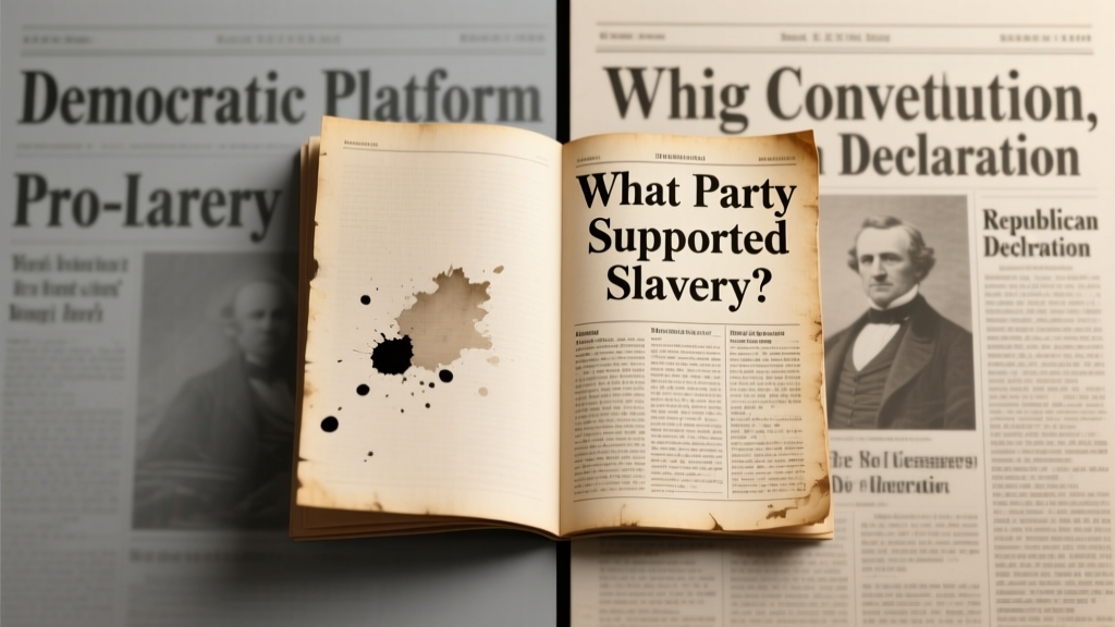 Which Party Supported Slavery? Historical Truths