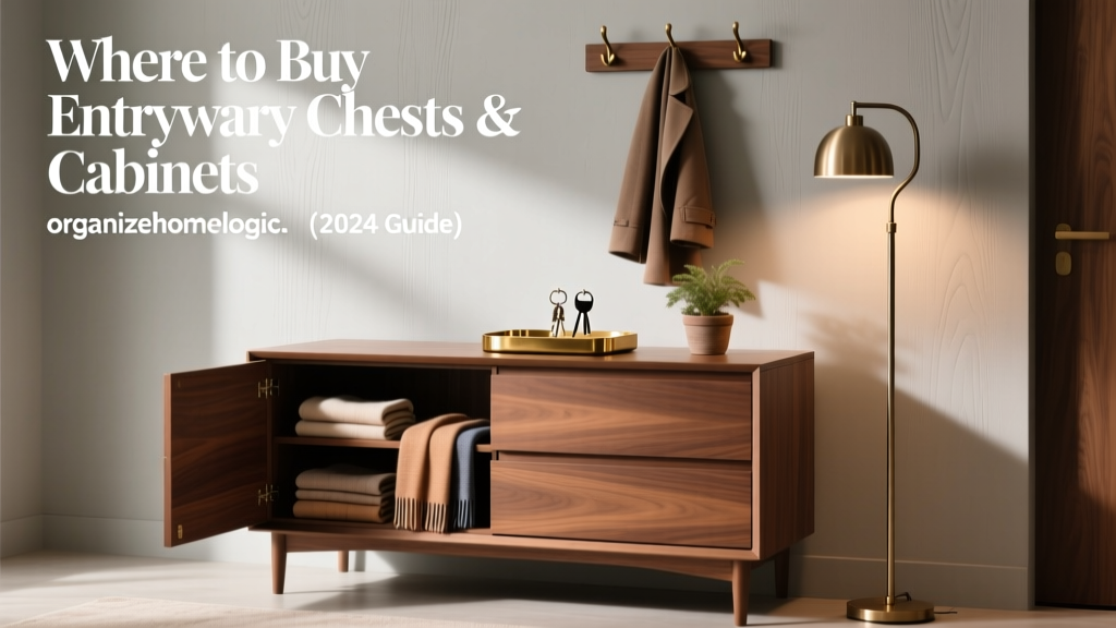 Where to Buy Entryway Chests & Cabinets (2024 Guide)