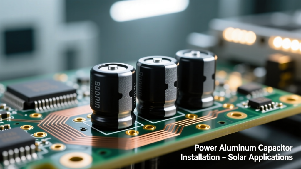 Power Aluminum Capacitors Snap Into Solar Apps: Reliability, Ripple Handling, and Real-World Field Performance