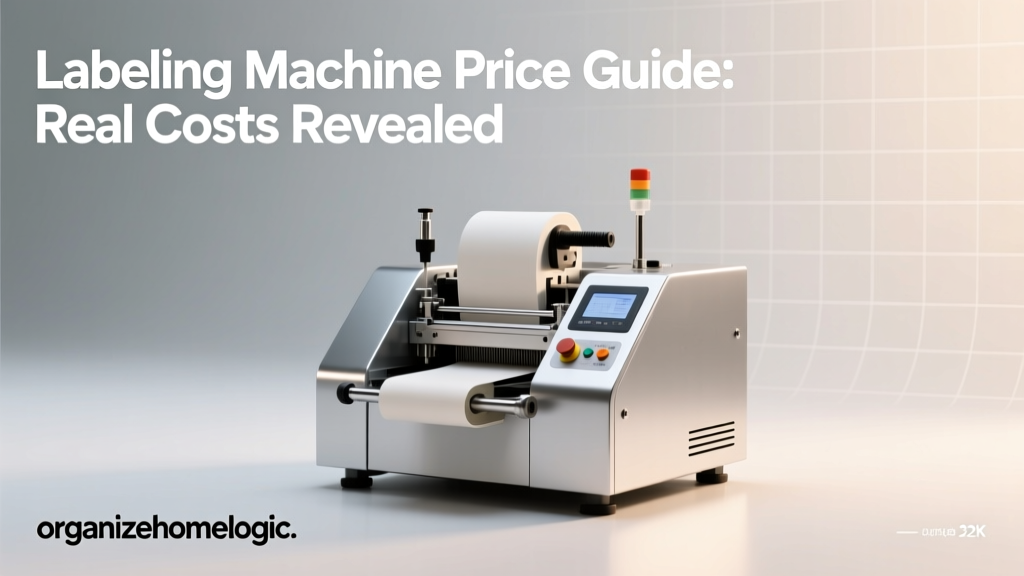 Labeling Machine Price Guide: Real Costs Revealed