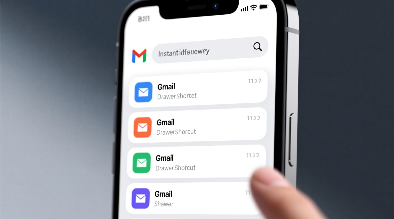 gmail adds notification drawer shortcuts faster search