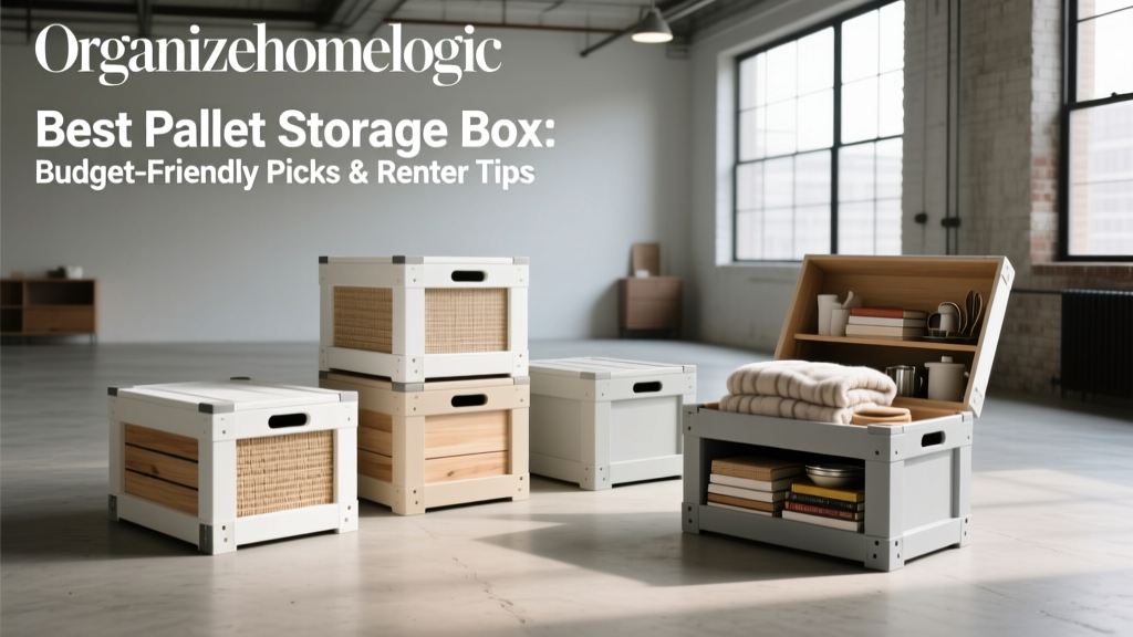 Best Pallet Storage Box: Budget-Friendly Picks & Renter Tips