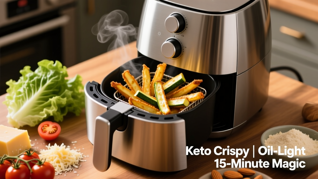 Air Fryer Keto Cooking: Crispy, Low-Carb & Oil-Light