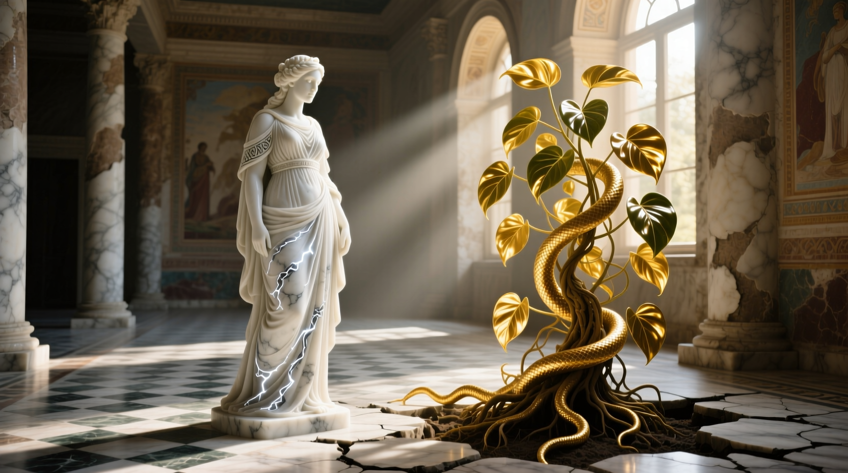 marble queen vs golden pothos