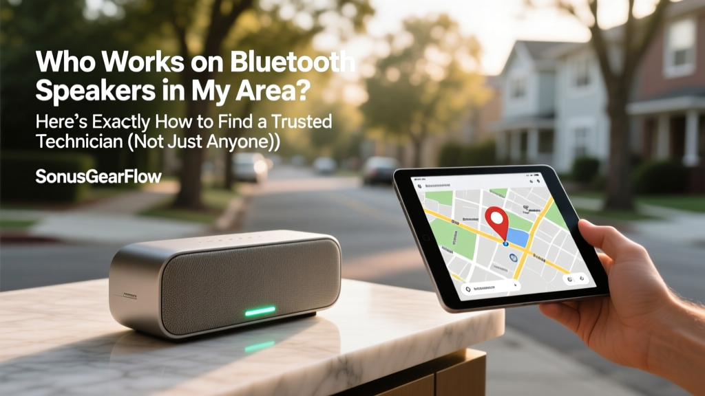 Bluetooth Speaker Repair: Trusted Techs Near You (2026)