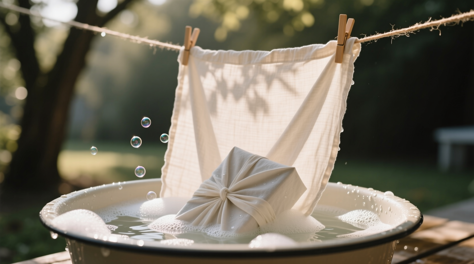 eco friendly cleaning tips for fabric gift wrap