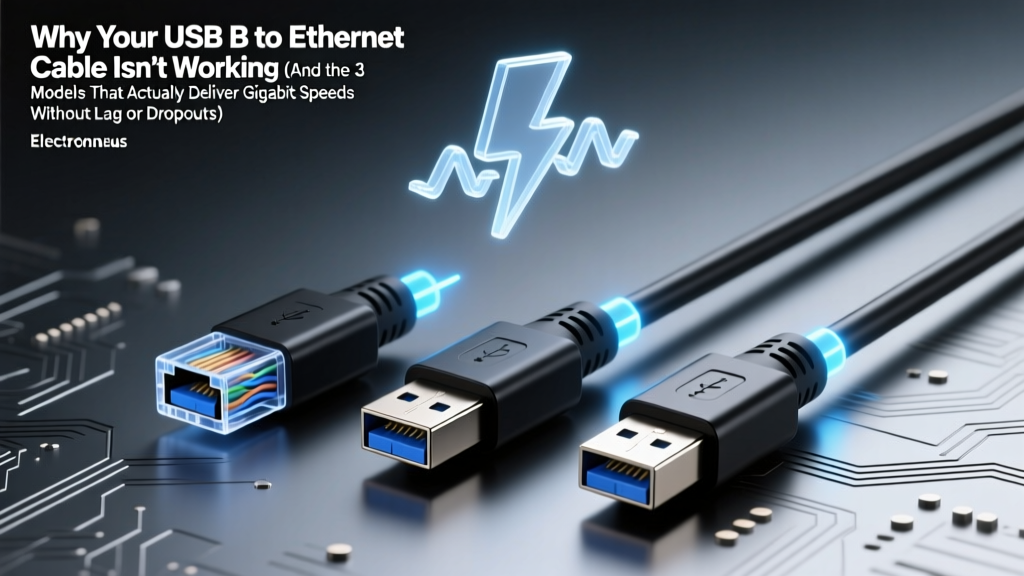 Why Your USB B to Ethernet Cable Isn’t Working (And the 3 Models That Actually Deliver Gigabit Speeds Without Lag or Dropouts)