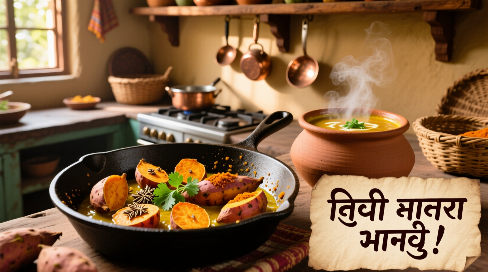 sweet potato recipes indian