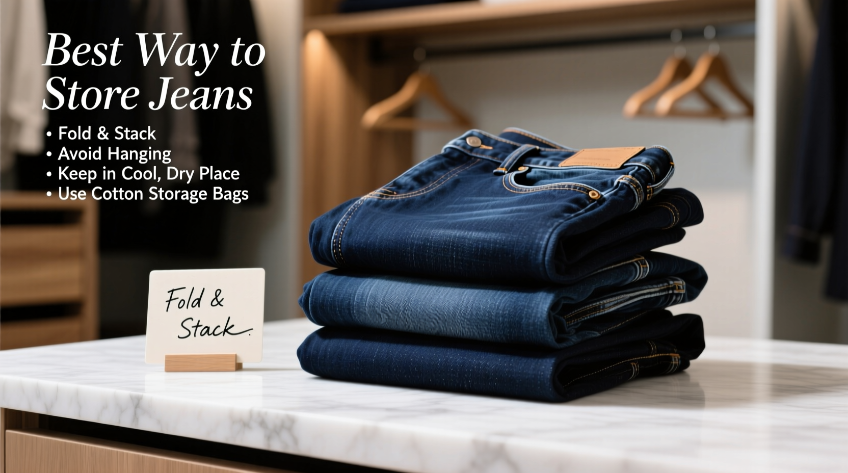 best way to store jeans to prevent fading and stretching expert advice