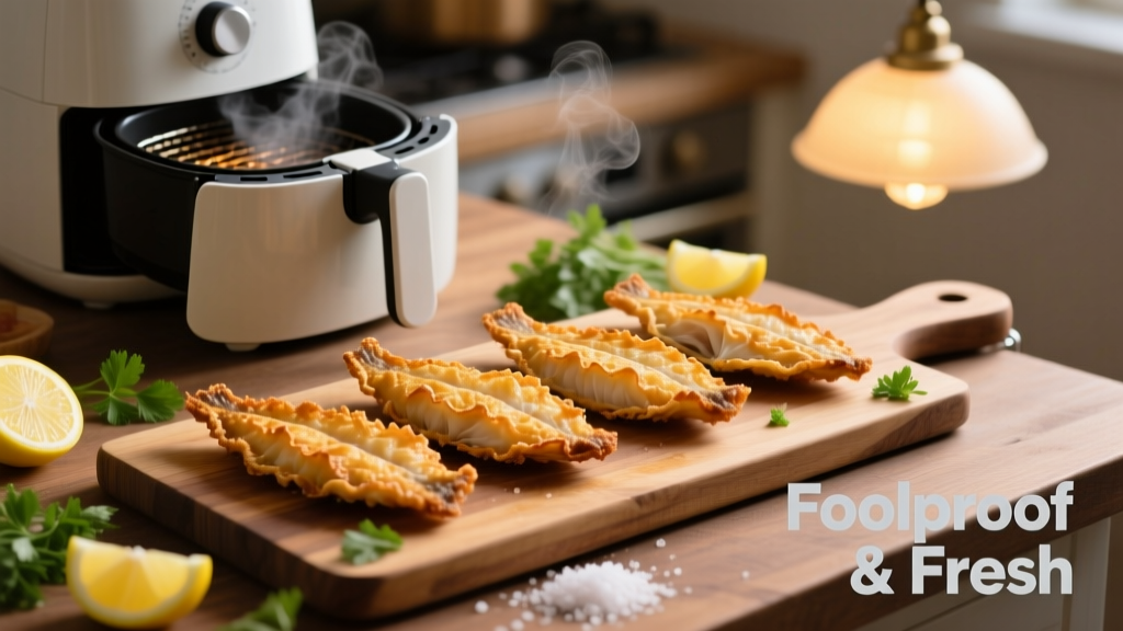 Air Fryer Pollock Fillets: Crispy, Flaky & Foolproof