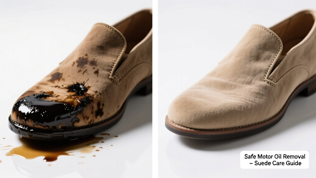 How to Remove Motor Oil from Suede Safely
