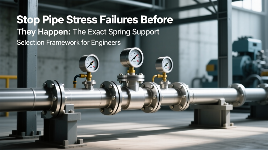Prevent Pipe Stress Failures: Spring Support Selection Guide