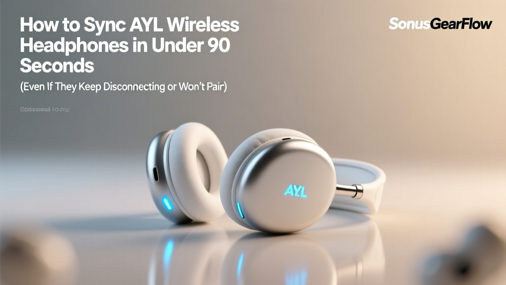 How to Sync AYL Wireless Headphones (2026)