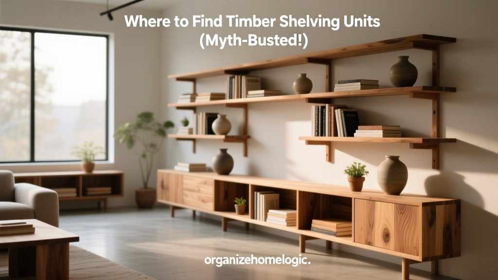 Where to Find Timber Shelving Units (Myth-Busted!)
