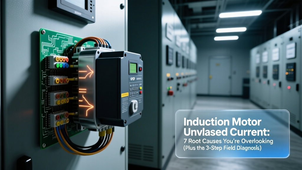 Induction Motor Unbalanced Current: 7 Causes & 3-Step Fix