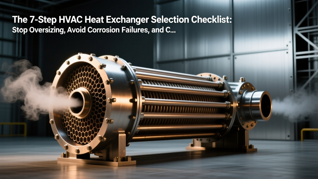 HVAC Heat Exchanger Selection Checklist: 7 Steps
