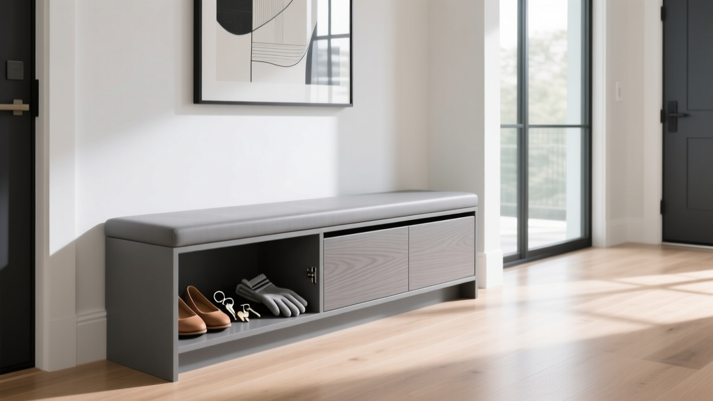 Grey Entryway Bench with Storage: Where to Buy in 2024