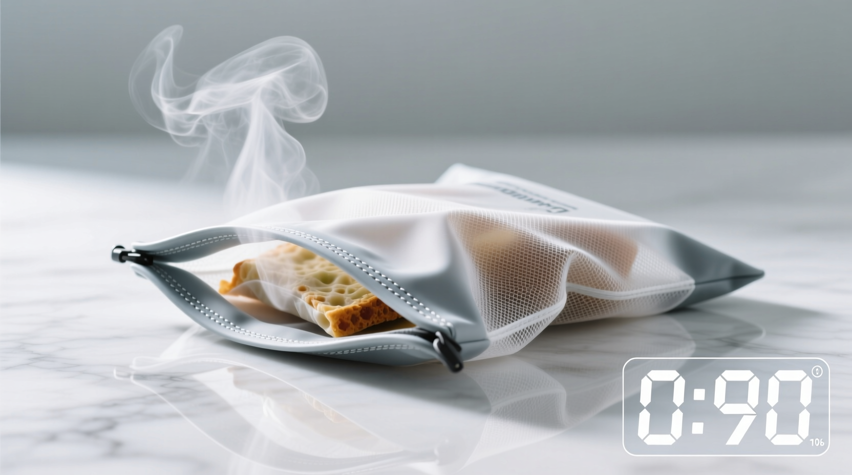 steam sanitize snack bags eco friendly cleaning tip