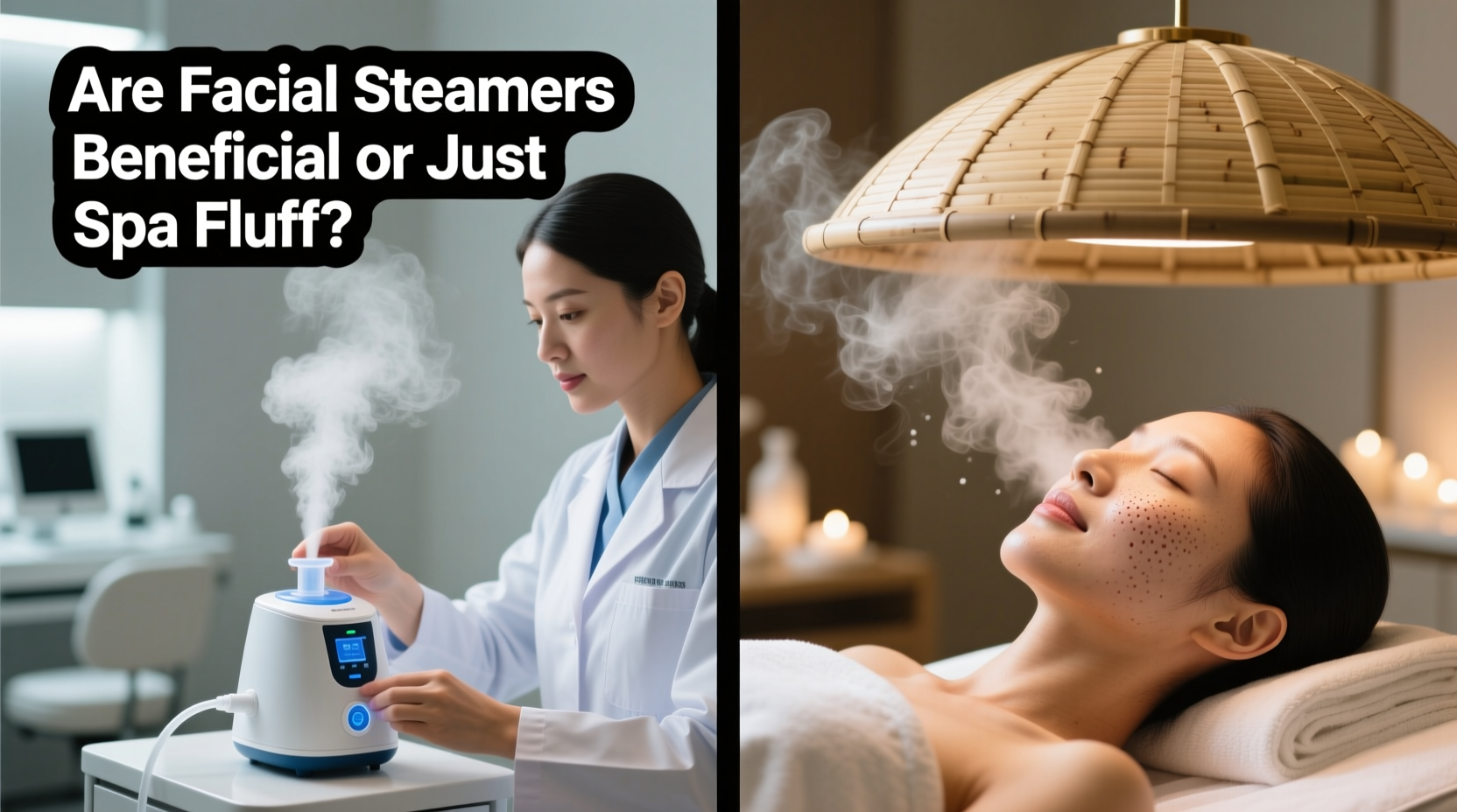 are facial steamers actually beneficial or just spa fluff