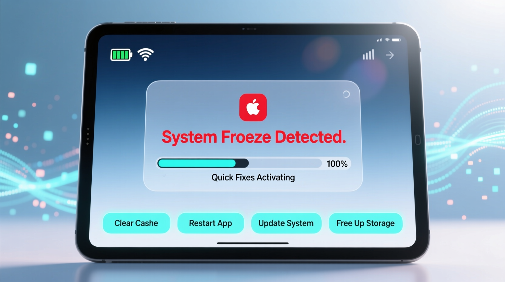 why does my tablet keep freezing quick fixes for sluggish performance