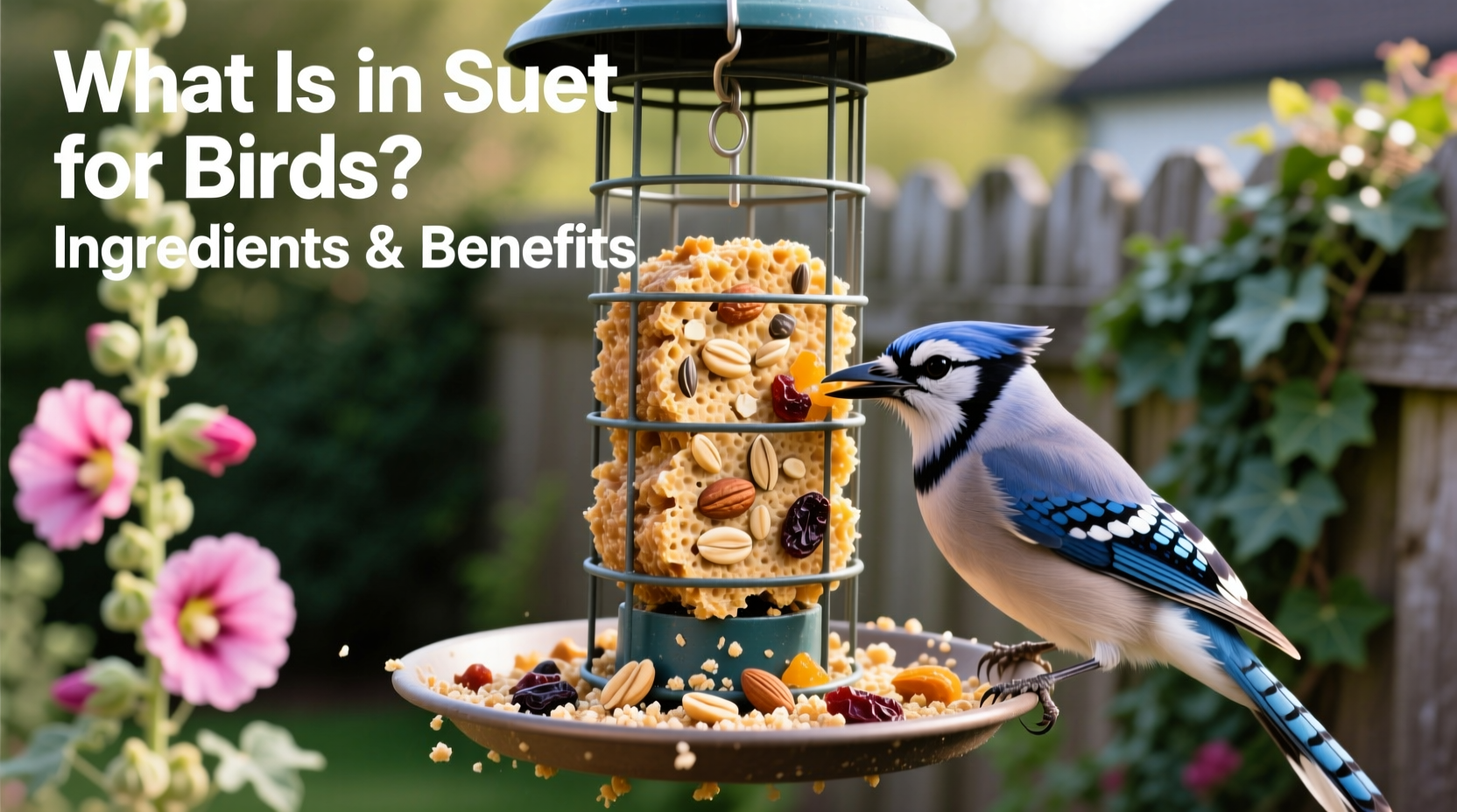 what is in suet for birds