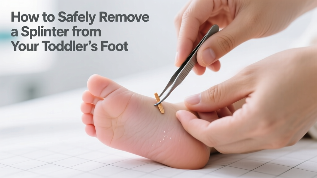 Safe, Effective Ways to Remove a Splinter from Your Toddler’s Foot — A Parent’s Step-by-Step Guide