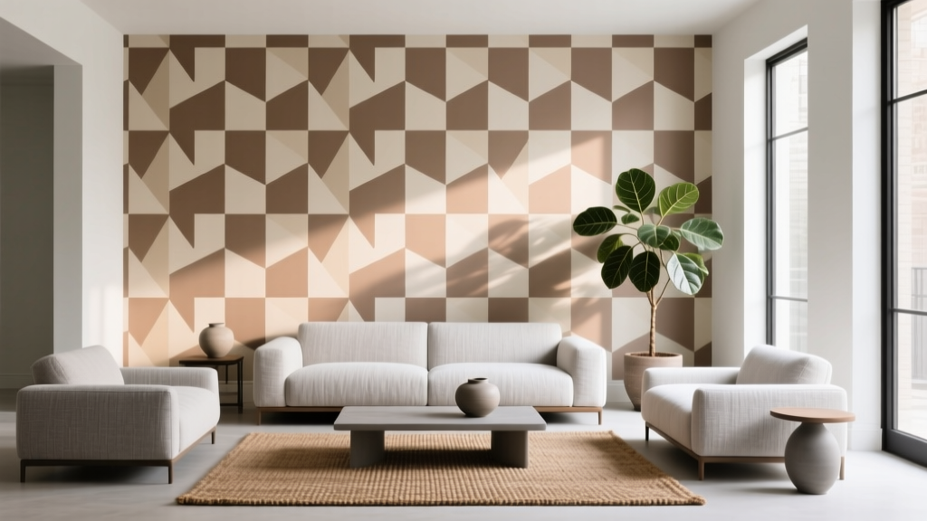 Patterned Wallpaper Living Room Styling (2026)