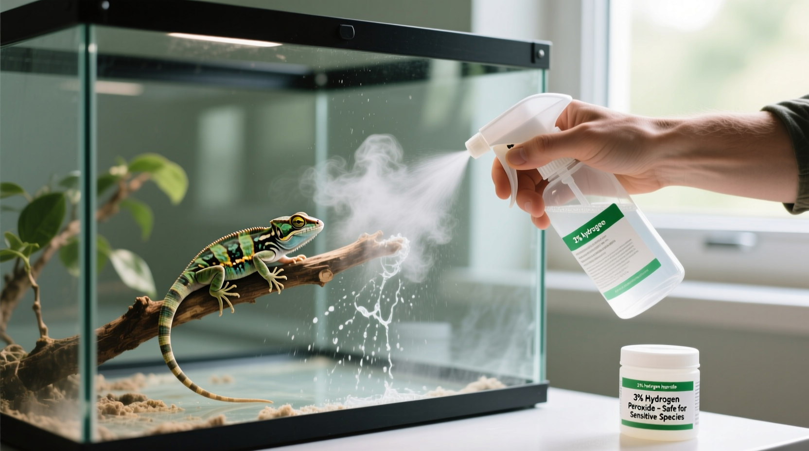 eco friendly reptile tank cleaning tips