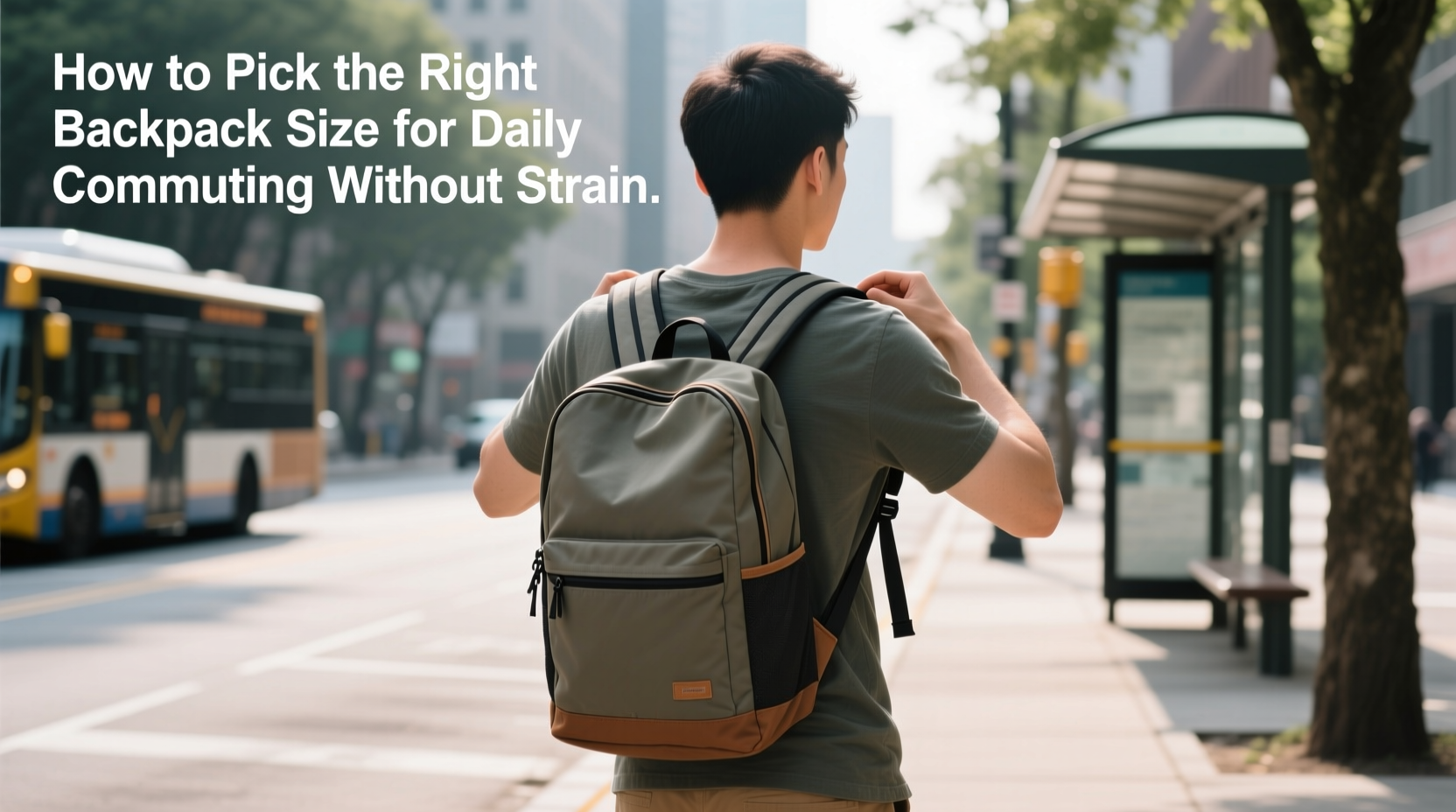 how to pick the right backpack size for daily commuting without strain