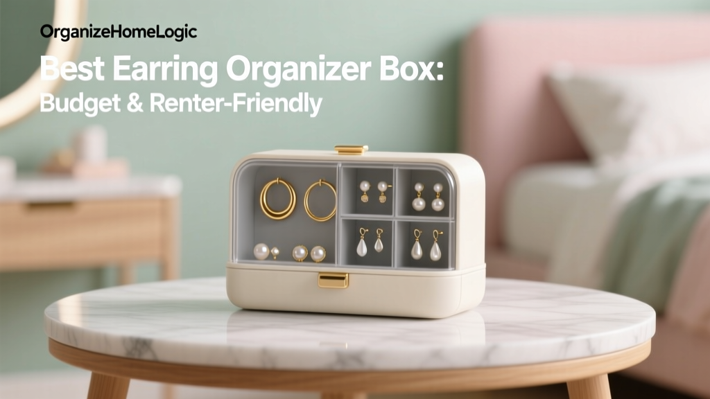 Best Earring Organizer Box: Budget & Renter-Friendly