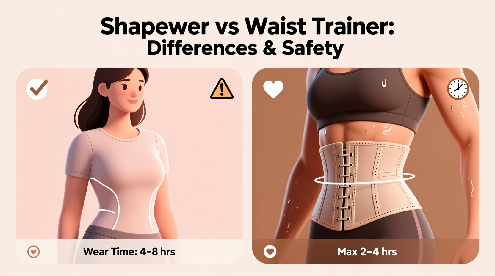 shapewear vs waist trainer what is the difference and which is safer