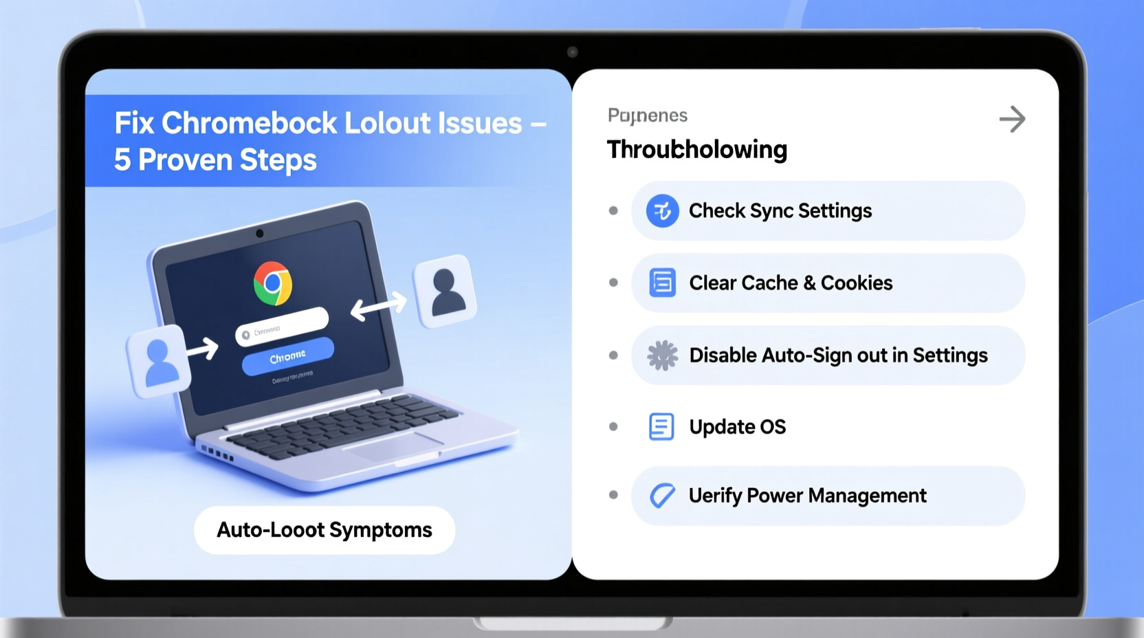 why does my chromebook keep logging me out and how to stop it