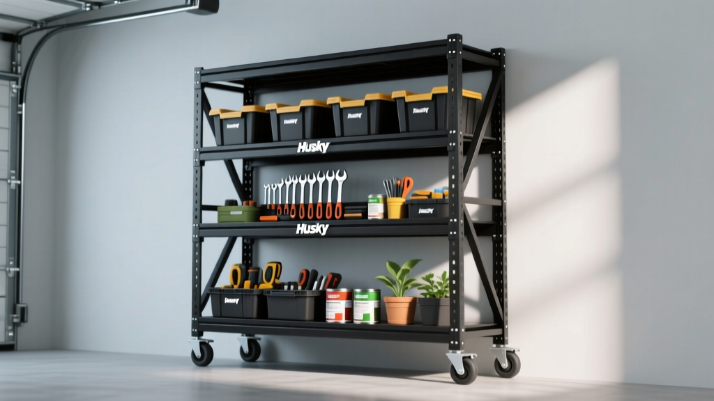Husky Heavy-Duty Garage Shelving: Worth It?