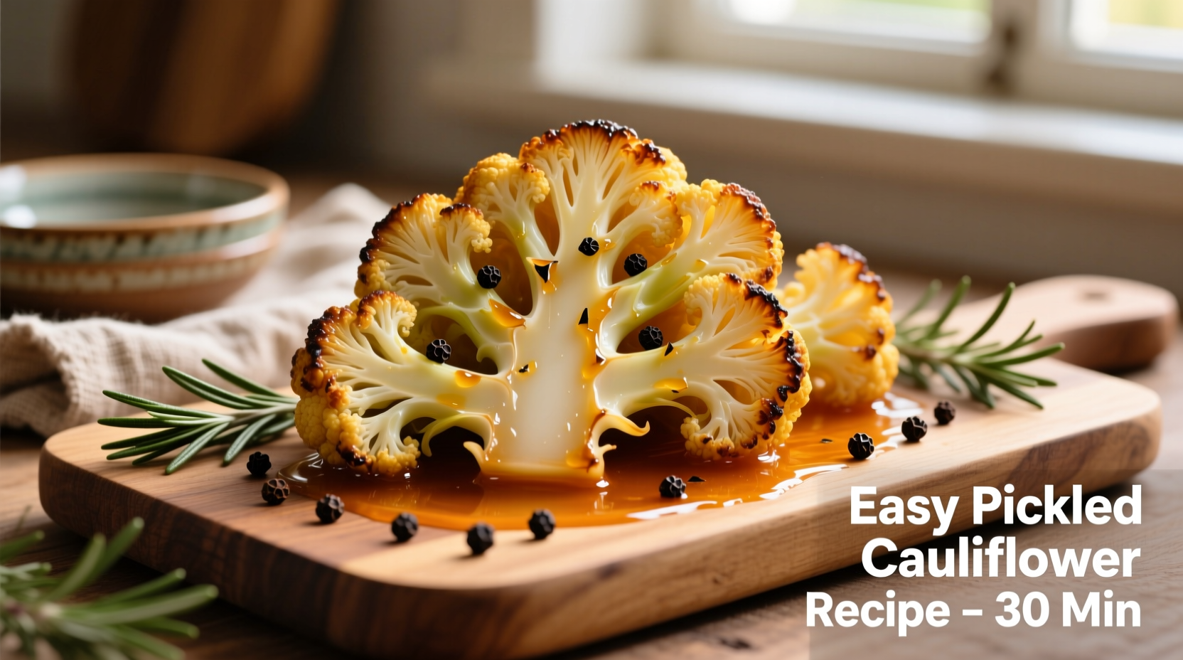 3 Perfect Pickled Cauliflower Recipes: Crisp & Flavorful