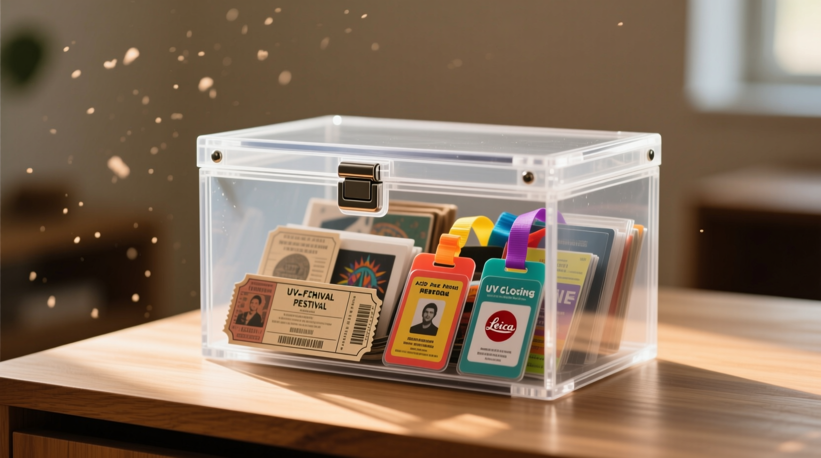 closet organization tips for concert tickets